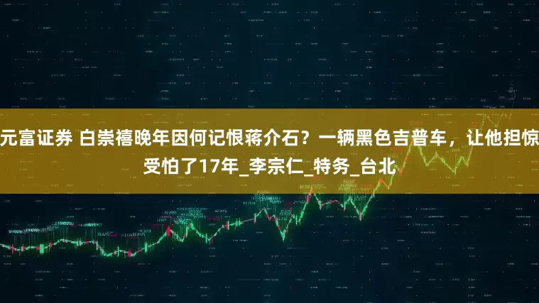 元富证券 白崇禧晚年因何记恨蒋介石？一辆黑色吉普车，让他担惊受怕了17年_李宗仁_特务_台北