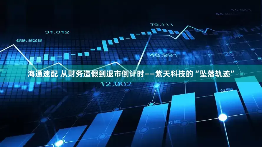 海通速配 从财务造假到退市倒计时——紫天科技的“坠落轨迹”