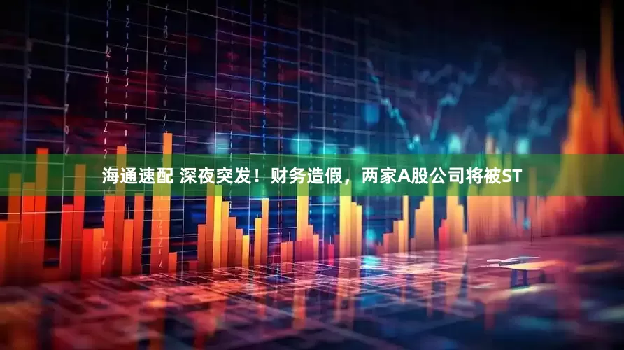 海通速配 深夜突发！财务造假，两家A股公司将被ST
